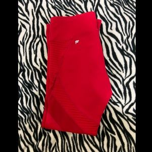 Beautiful Red Workout Leggings